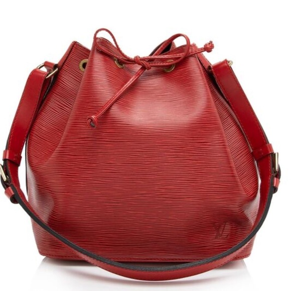 Louis Vuitton Handbags - Louis Vuitton Epi Petit Noe Leather Drawstring Shoulder Bag - EUC